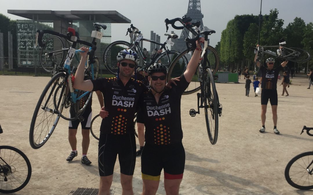 Dan and Mikes Duchenne Dash – London to Paris in 24 hours